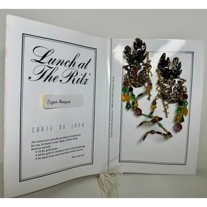 Lunch At The Ritz Vintage Tiger MASQUE